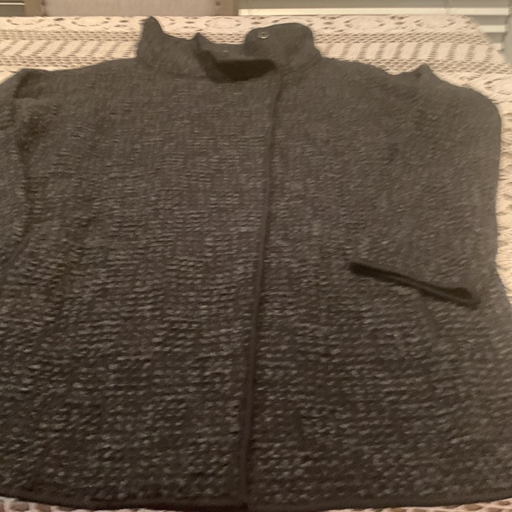 NWT EILEEN FISHER HI COLLAR WOOL/ALPACA JACKET SIZE L - Picture 6 of 13